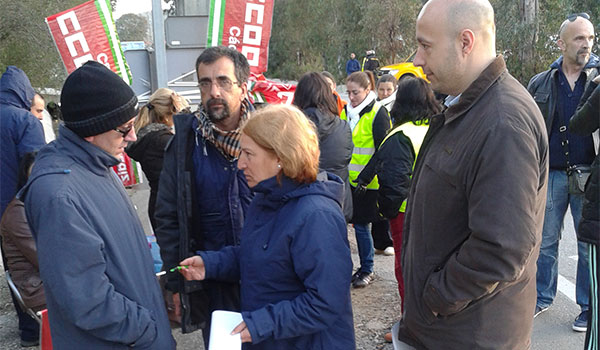 El PCA respalda la huelga de las trabajadoras de ISS que acudirán a Sevilla el 28F