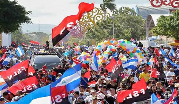 El pueblo nicaragüense, unido en la victoria