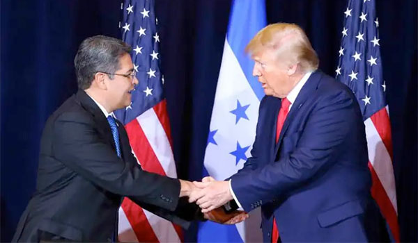 Trump protegió al presidente de Honduras cuya extradición por narcotráfico pide ahora Estados Unidos