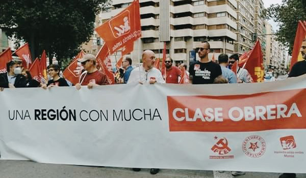 La lucha obrera vuelve a las calles de la Región de Murcia en el 1º de Mayo