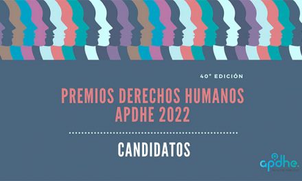 Votación online para los Premios Derechos Humanos APDHE 2022